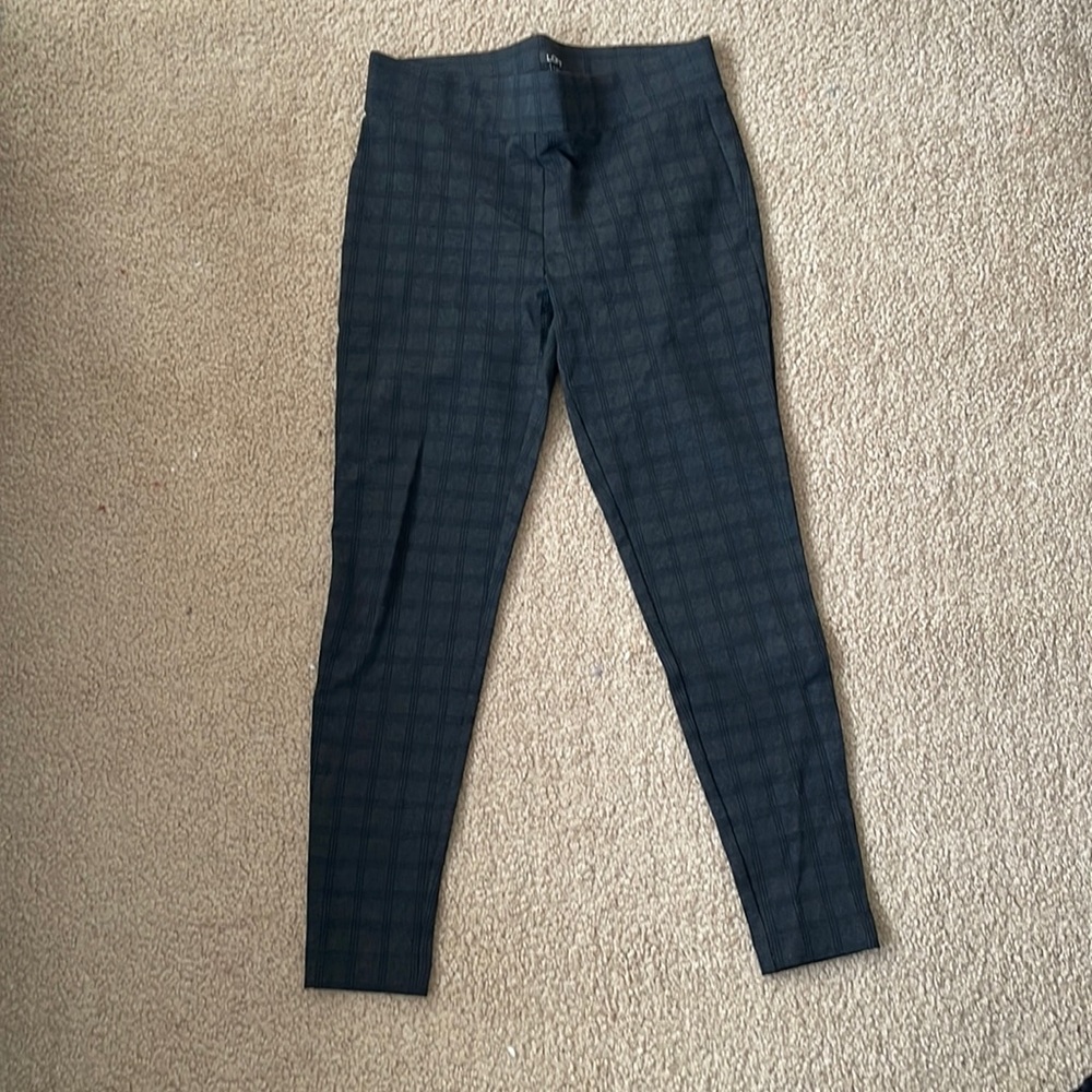 Stretchy Checkered Pants
